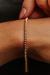 Pulseira Bolinhas Ouro Rose 18k