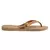 Chinelo Havaianas Feminina Elegance Lisa com Tira Grossa Nova Coleção Original Dourado - loja online