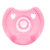 Chupeta Silicone Soft Kuka Confort Tamanho 1 Rosa