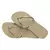 Chinelo Havaianas Feminino Flat Mix Lançamento Tiras Curtas Original Areia - loja online