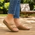 Chinelo Ortopedico Webe Flex Para Idoso Leve Macio Original 2 Fivelas Bege na internet