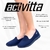 Tênis Feminino Actvitta Esportivo Calce Fácil Ultra Conforto Slip On 4202.500 Marinho na internet