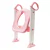 Assento Redutor com Escada - Buba - Rosa Baby - Letoy