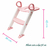 Assento Redutor com Escada - Buba - Rosa Baby