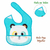 Babador com Bolso Pega Migalhas Bubazoo - Panda - comprar online