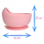 Bowl em Silicone com Ventosa - Letoy - Rosa na internet