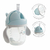 Copo com Alça Removível e Canudo Gatinha 220ml - Buba - Azul - comprar online