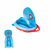 Kit Refeição com Talher Foguete - Buba - Azul - Letoy