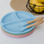 Pratinho em Silicone com Ventosa - Buba - Azul - loja online