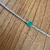 Pulseira 4 garras com pedral oval esmeralda - Prata 925, 18cm de comprimento. - Priscila Morais Joias