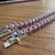 Pulseira 3 garras rosa 18cm - Prata 925 na internet