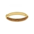 PULSEIRA CARAMELO COM DOURADO