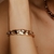 BRACELETE LISO DOURADO BANHO 18K - comprar online