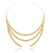 COLAR DE ARO DOURADO BANHO EM OURO 18K