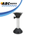 Pedestal para Banco - Base Plástica Fixa - Removível - Giratório - c/ Altura Fixa - 51cm (MA 779-2)