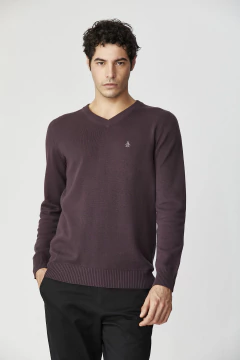 Sweater de Algodón Liso Penguin.