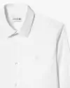 Camisa Elegante Lisa Slim-Fit Lacoste.