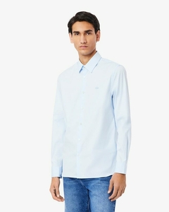 Camisa Lisa de Poplin Strech Lacoste - comprar online