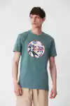 Remera Print Penguin.
