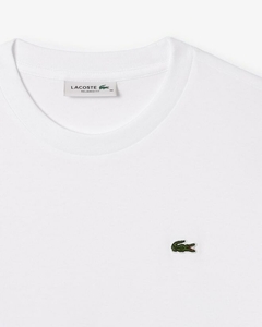Remera Lisa de Pima para Mujer Lacoste.