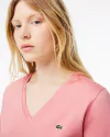 Remera Lisa de Pima para Mujer Lacoste.