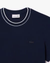 Remera con cuello Jacquard Lacoste