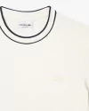 Remera con cuello Jacquard Lacoste