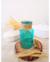 Mini Vaso Tiffany com sisal