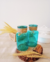 Mini Vaso Tiffany com sisal - comprar online