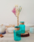 Mini Vaso Tiffany com sisal na internet
