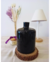 Vaso com bocal afunilado Preto