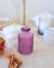 Mini Vaso Relevos Roxo