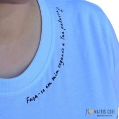 Camiseta Baby look - Faça-se na internet