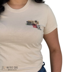 Camiseta Baby look - Nada é pequeno - comprar online