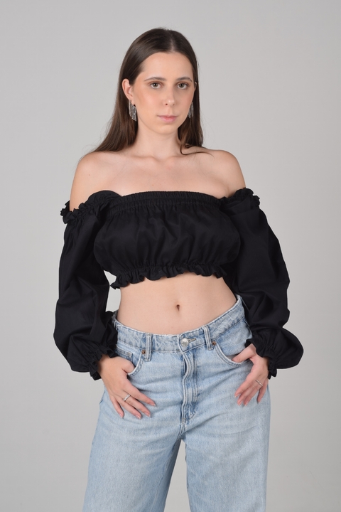 Cropped Nancy Preto