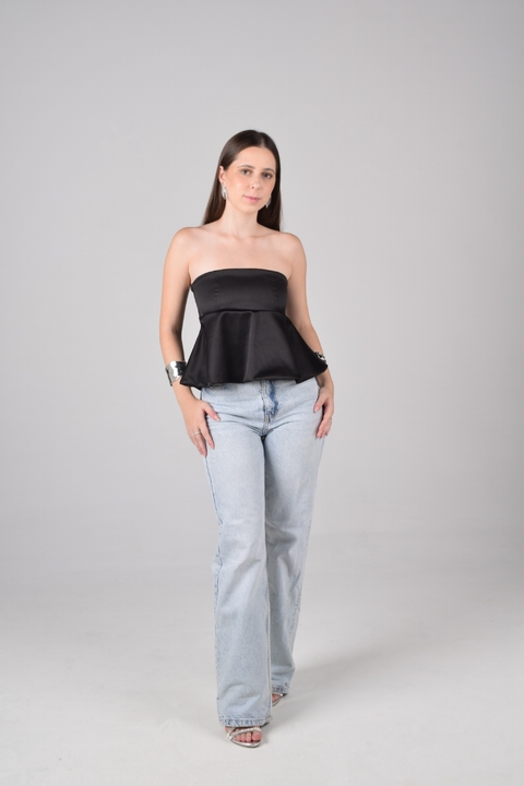 Blusa Flared Preta - comprar online