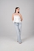 Blusa Flared Branca na internet