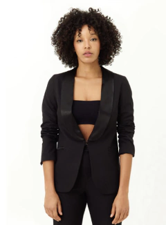 Blazer Smoking Negro - Marieta