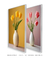 Conjunto de 2 Quadros Decorativos Tulipas - loja online