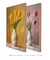 Conjunto de 2 Quadros Decorativos Tulipas na internet