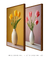 Conjunto de 2 Quadros Decorativos Tulipas na internet