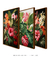 Conjunto de 3 Quadros Decorativos Floresta Rosa 01 na internet