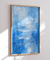 Quadro Decorativo Abstrato Azul Água 01