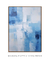 Quadro Decorativo Abstrato Azul Água 03 na internet