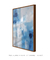 Quadro Decorativo Abstrato Azul Água 03 - Garagem dos Quadros