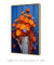 Quadro Decorativo Bule com Flores Laranjas - loja online