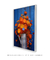 Quadro Decorativo Bule com Flores Laranjas - comprar online