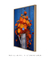 Quadro Decorativo Bule com Flores Laranjas - comprar online