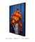 Quadro Decorativo Bule com Flores Laranjas - comprar online