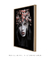 Quadro Decorativo Mulher com flores rosa na Cabeça - Garagem dos Quadros
